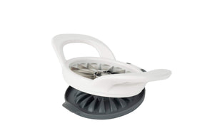 Progressive PrepWorks thin apple slicer creates 16 even slices for easy snacking.