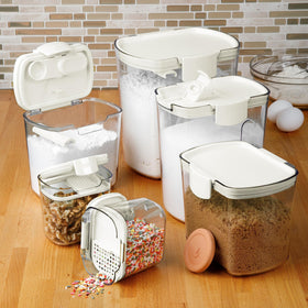 Progressive ProKeeper brown sugar keeper with terra cotta disk to prevent drying.