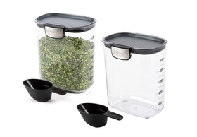 Progressive ProKeeper+ grain container with airtight seal keeps grains fresh longer