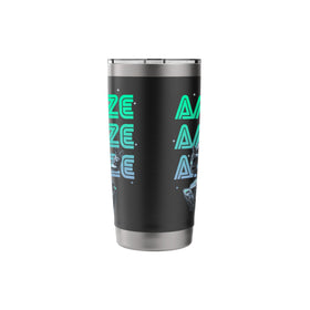 Project Hail Mary tumbler side profile showing sleek stainless body for daily use.