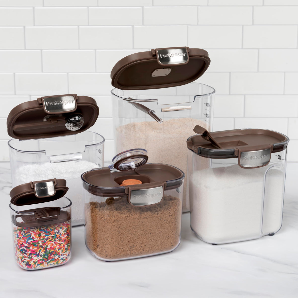 ProKeeper+ Sugar Keeper with clear markings for precise sugar portions.