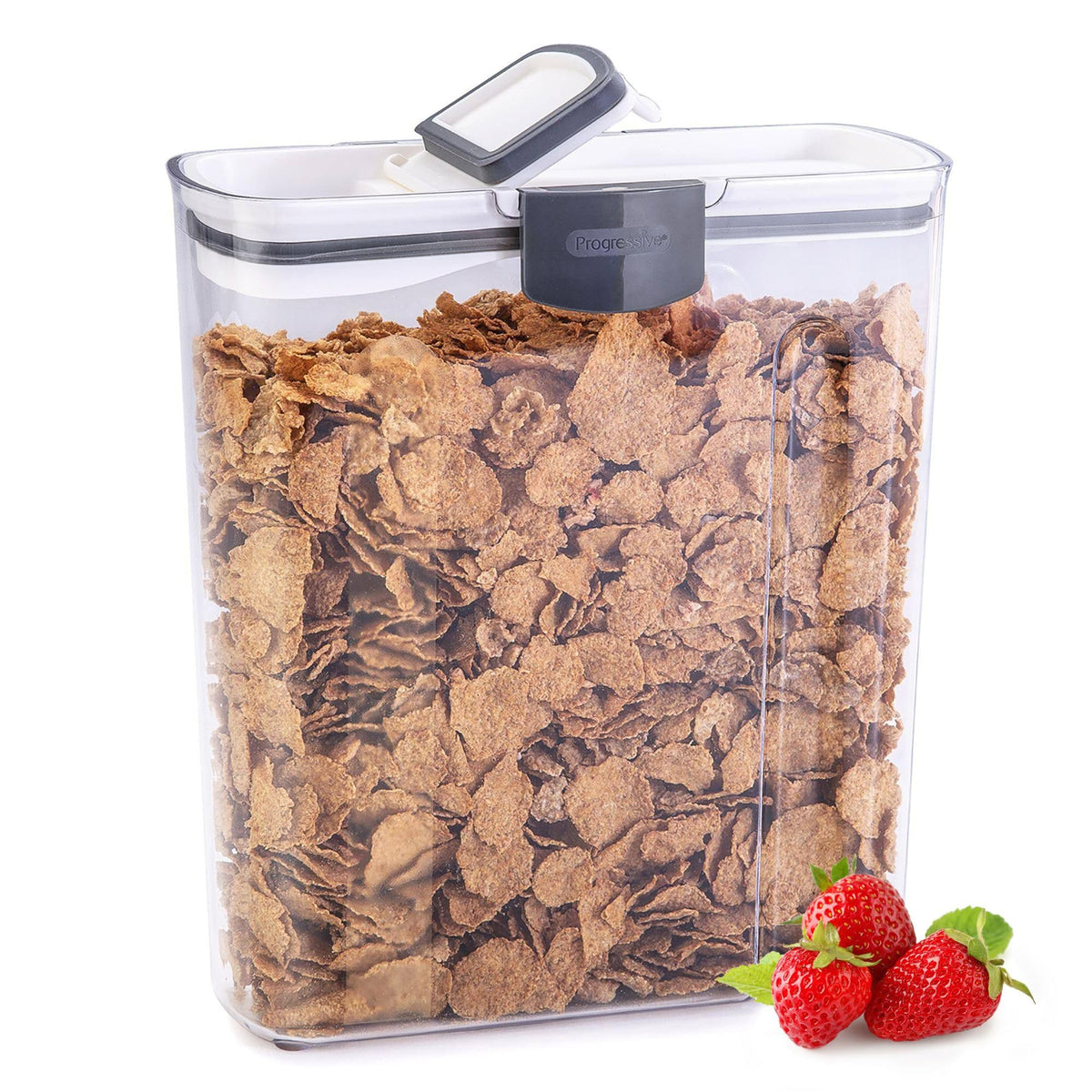 ProKeeper Cereal Keeper 3-Quart front view for quick content checks.