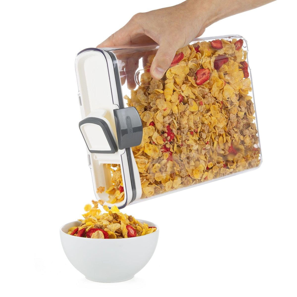 ProKeeper BPA-free plastic keeps contents visible and durable.
