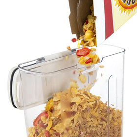 ProKeeper wide-mouth pour design enables smooth cereal serving.