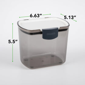 ProKeeper coffee scoop snaps to the container for easy measuring