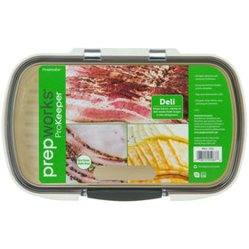 ProKeeper deli container is BPA-free and top-rack dishwasher safe for easy cleanup