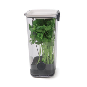 ProKeeper dishwasher-safe design simplifies cleanup after fresh herb prep.
