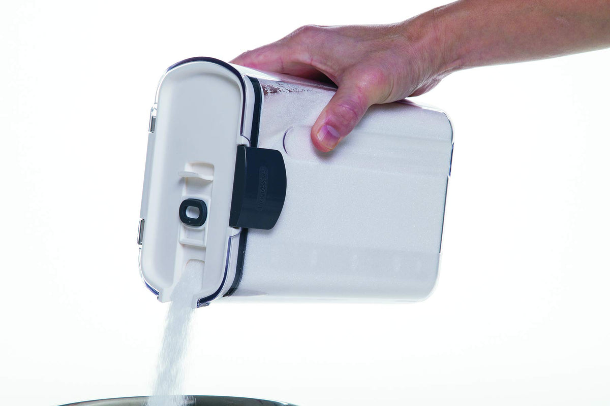ProKeeper patent-pending stainless steel hinges swing wide for easy access