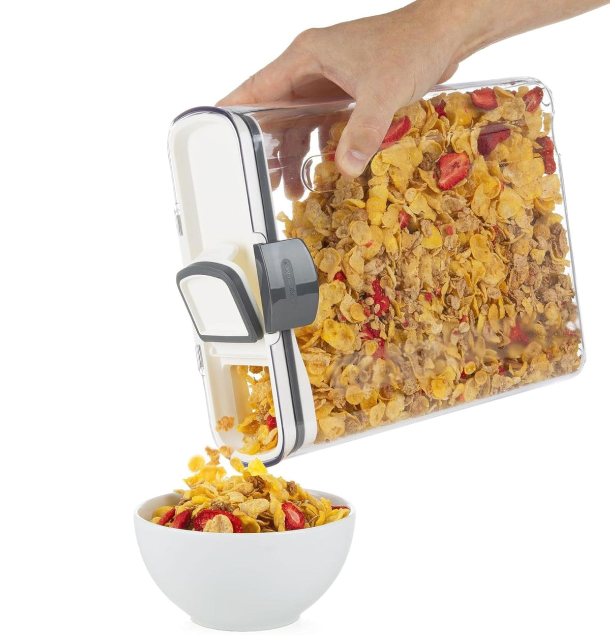 ProKeeper+ Powdered Sugar Keeper with removable magnetic dusting spoon