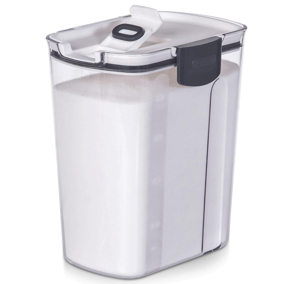 ProKeeper sugar and flour storage container with airtight seal keeps pantry staples fresh