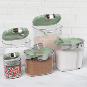 ProKeeper+ Brown Sugar Keeper featuring terra cotta disk to keep brown sugar soft.