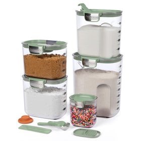 ProKeeper+ Flour Keeper with airtight seal for fresh flour and clutter-free counter storage.