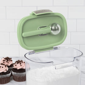 ProKeeper+ Terra cotta disk in Brown Sugar Keeper to prevent clumping and moisture buildup.
