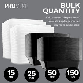 PROMOZE microwave-safe container makes quick reheats convenient at home or work.