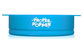 PROPER POPPER lid guard prevents kernel spills during popping
