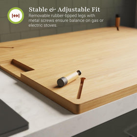 Prosumer's Choice stove top cover is ideal for kitchens and RVs, adding extra prep space on the go.