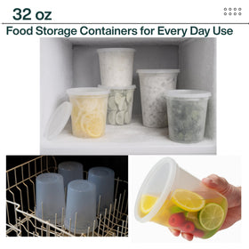 ProTakeOut freezer and microwave safe container suitable for reheating leftovers.