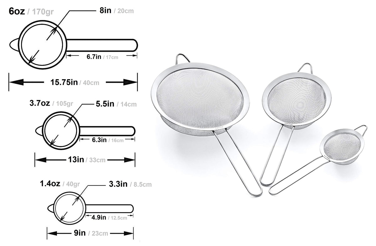 Proto Future strainer is dishwasher-safe for convenient cleanup.
