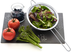 Proto Future strainer set, 3.3-inch, ideal for small tasks like quinoa.