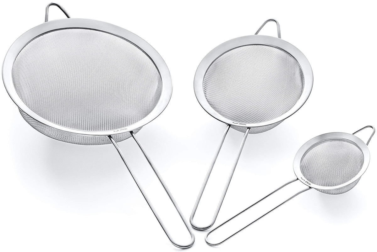 Proto Future strainer set, 5.5-inch, versatile for vegetables and grains.