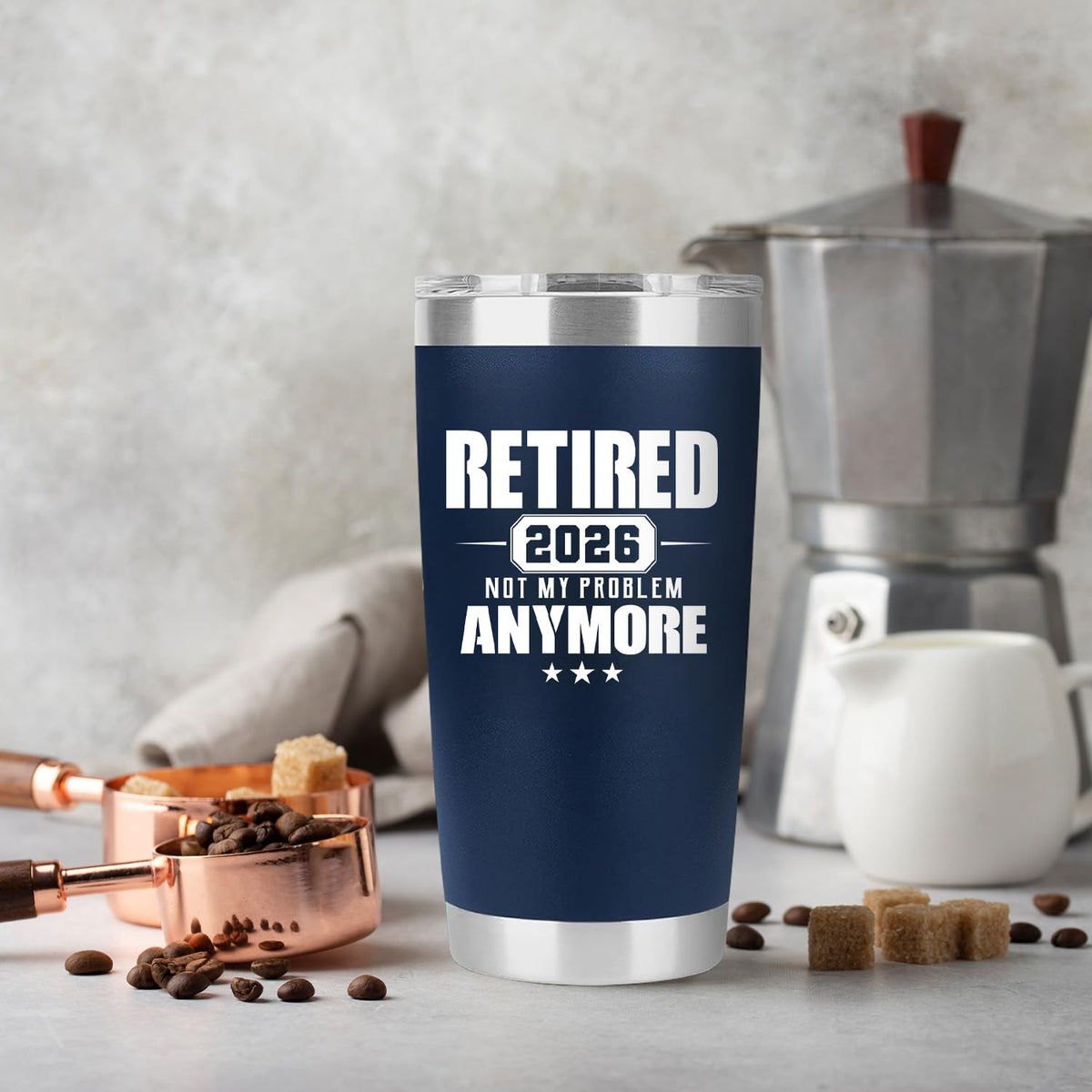 PRPinkRain retirement tumbler 2026 lid view demonstrates secure spill-free sipping