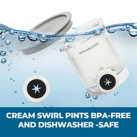 Psasrm 473ml pint capacity supports portioned servings.