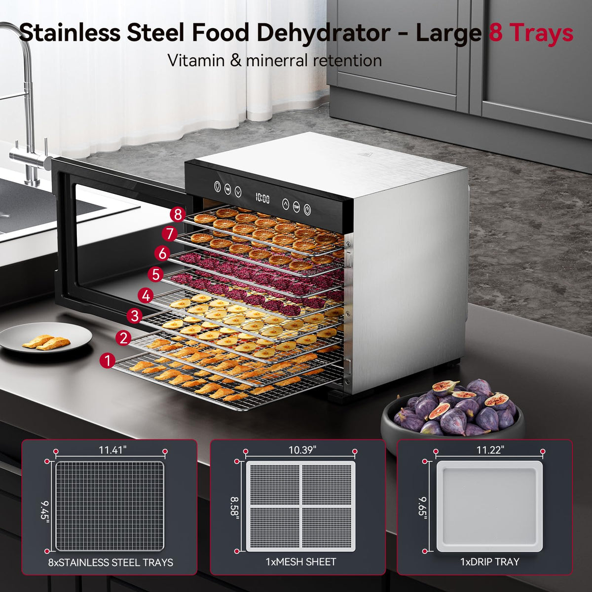 PSIIDAN dual-layer insulation keeps exterior cool during drying