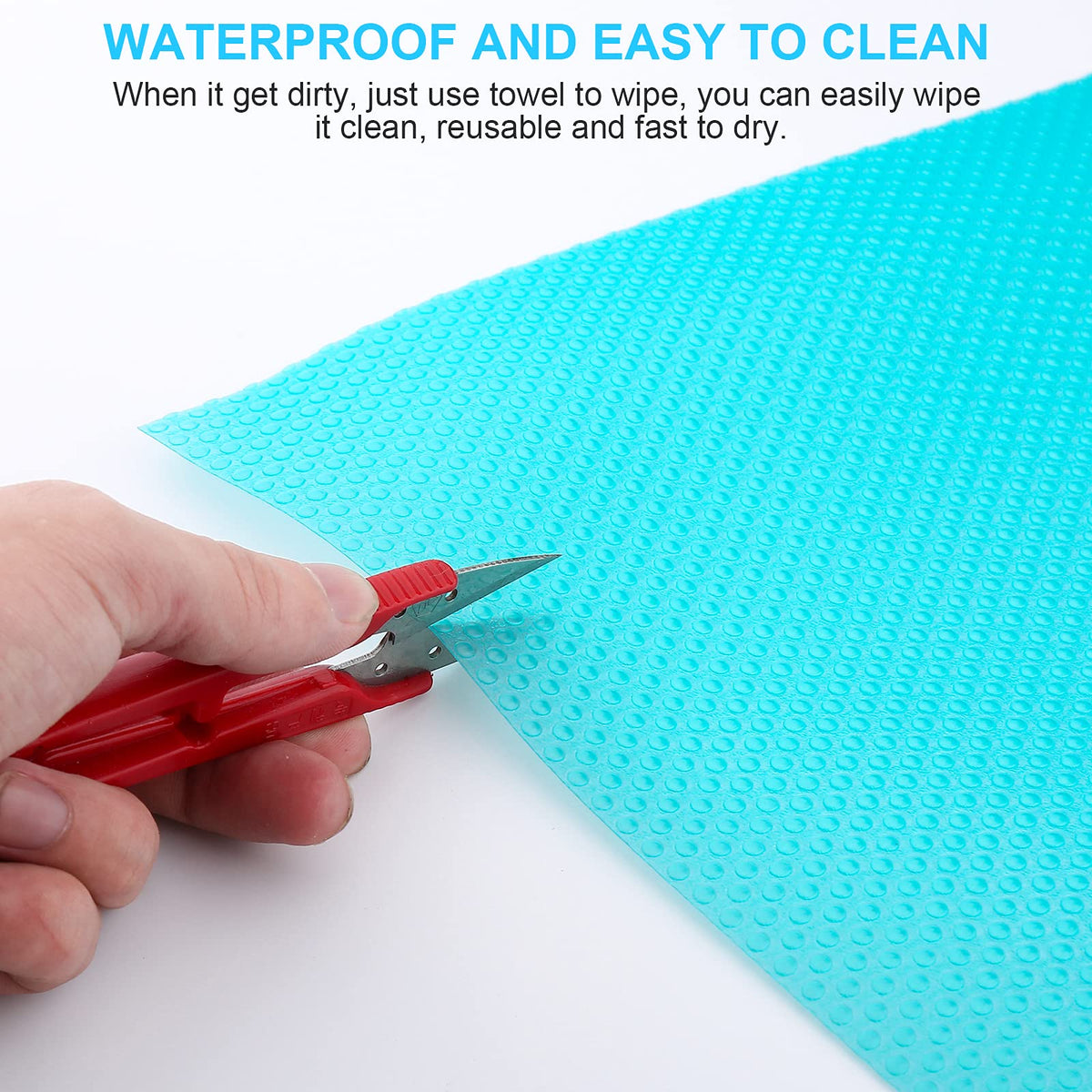 PSISO multipurpose fridge mats used as placemats and liners