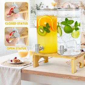 PSUTBPAT glass lids keep beverages fresh and protected.