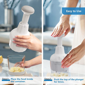 PSYCHOAPES Pampered Chef Chopper; dishwasher-safe and easy to clean.