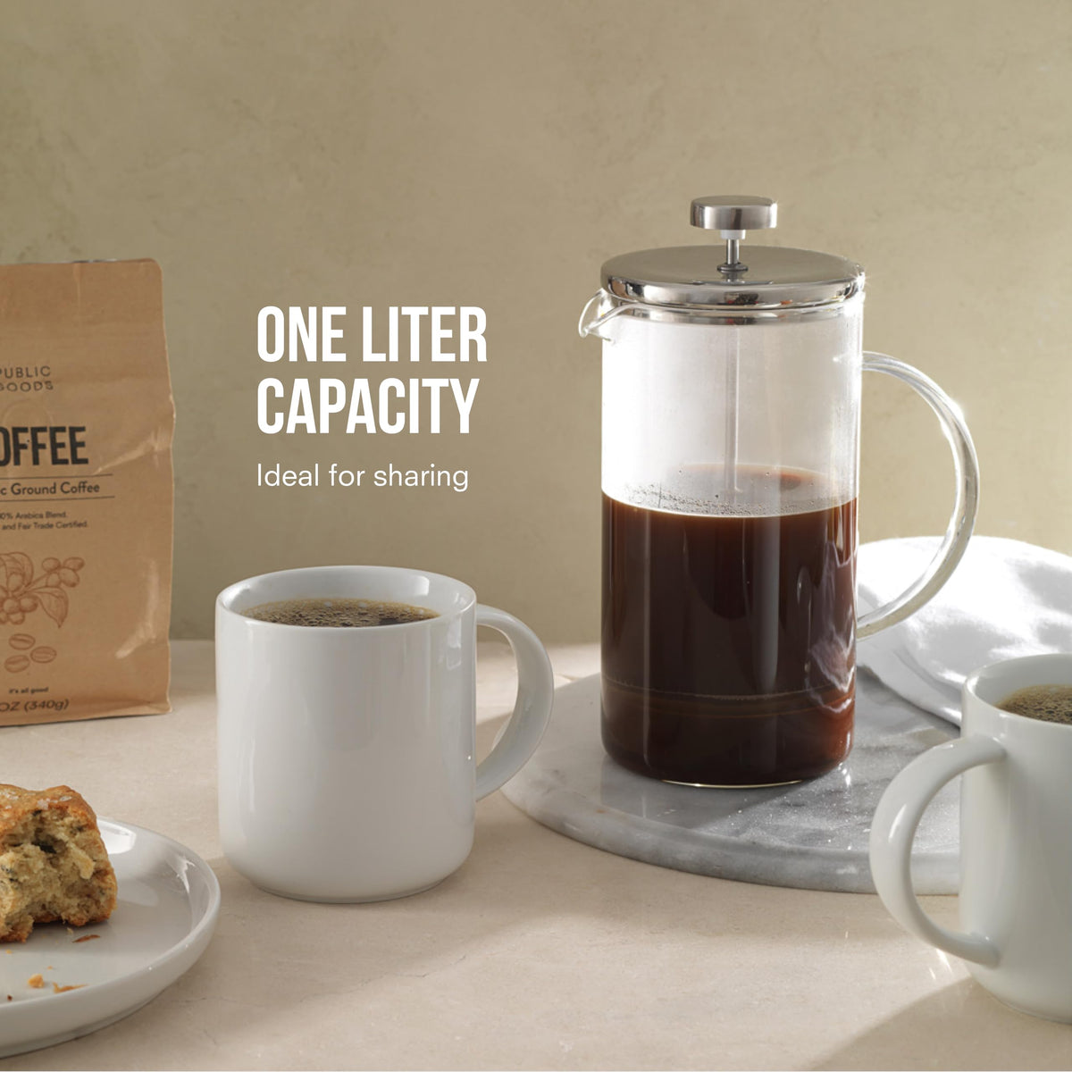 Public Goods dishwasher-safe design makes cleanup quick and simple.
