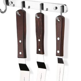 PUCKWAY stainless steel angled spatula for clean, even icing