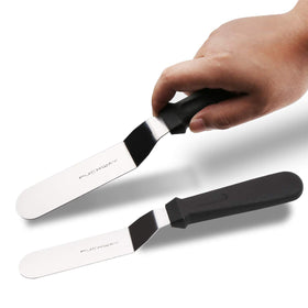 PUCKWAY two spatulas decorating set for versatile cake, cheese, or sandwich decorating