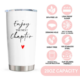 Pudmaple 20oz tumbler easy to clean and odor resistant