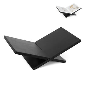 PUERSI open display stand with crossover design highlights coffee table display