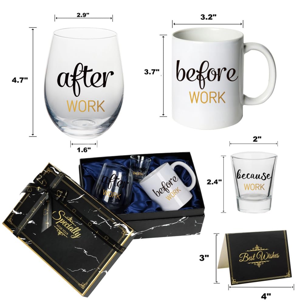PUGED gift set shot glass 2oz ideal for celebrations.