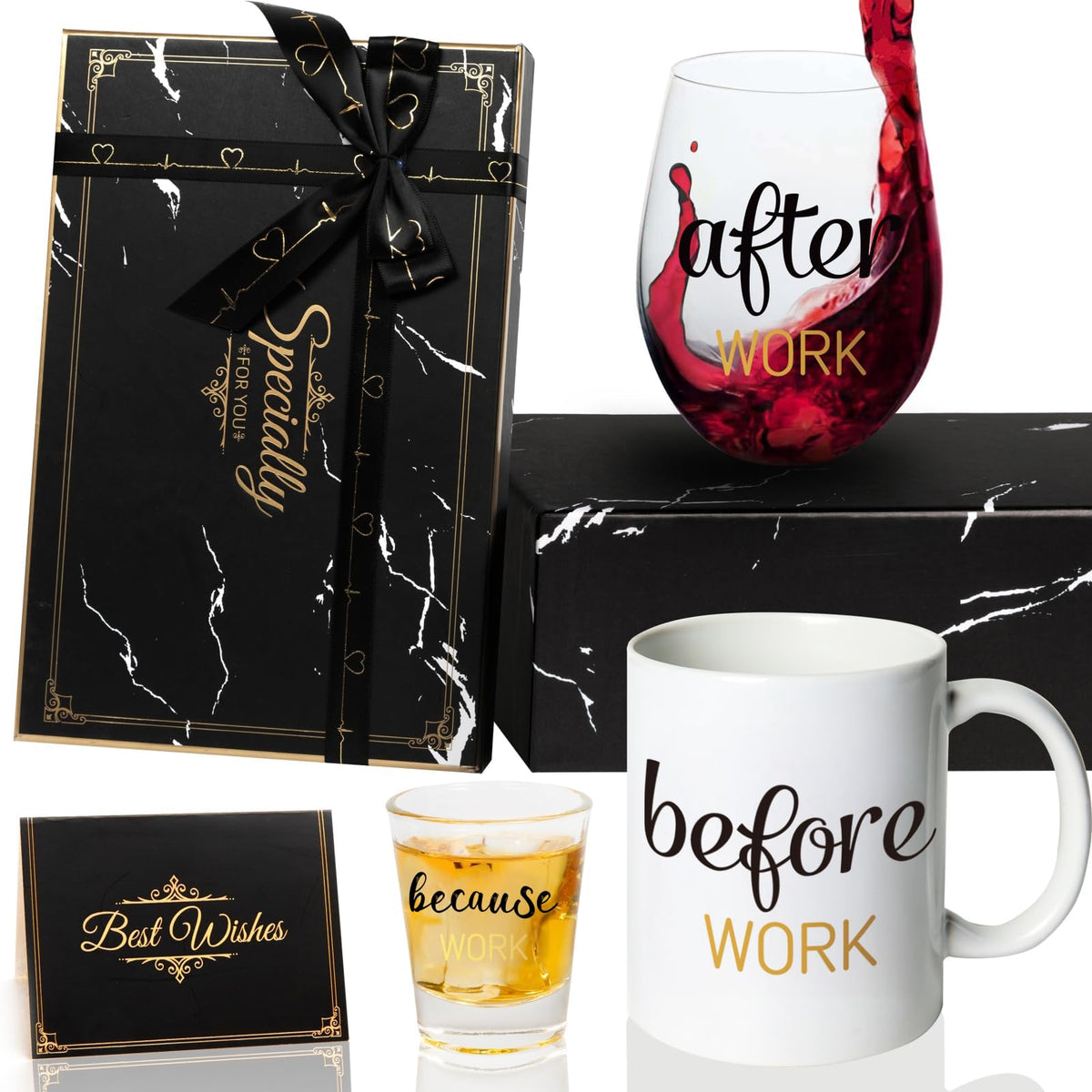 PUGED gift set wine glass 18oz perfect for toasts.