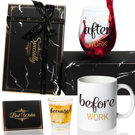 PUGED gift set wine glass 18oz perfect for toasts.