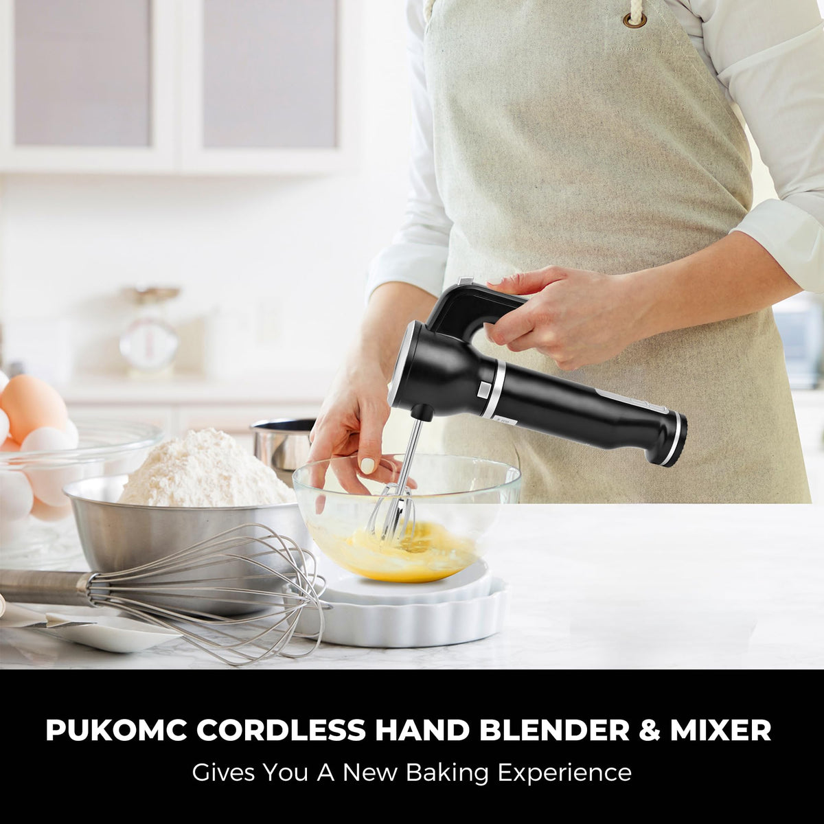 Pukomc detachable accessories simplify cleaning after use.