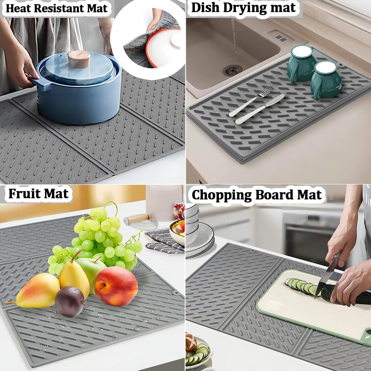 Puliyunxiang silicone mat used as fridge liner or oven liner for bottom surfaces.
