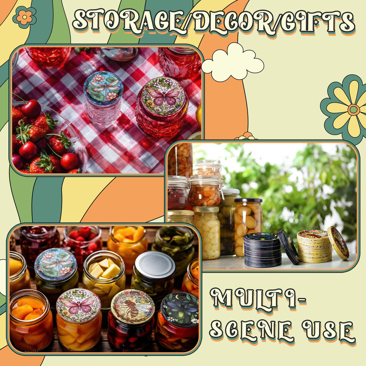 PullCrease tinplate lid shows durable, reusable quality for jams and spices.