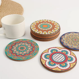 Puluole durable cork coaster designed to resist daily wear
