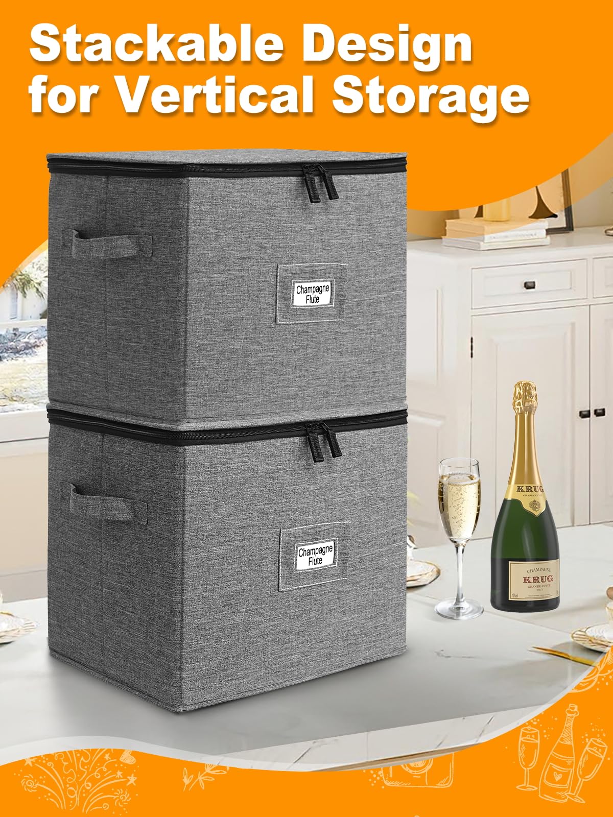 Punemi adjustable dividers demonstrate versatile protection during moving.