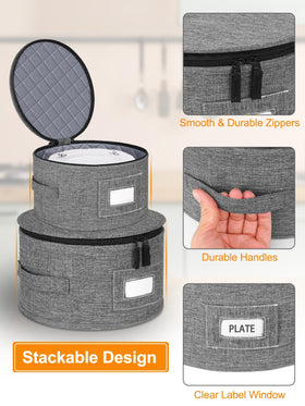 Punemi multi-purpose storage protects dinnerware and holiday decorations during seasonal transitions.