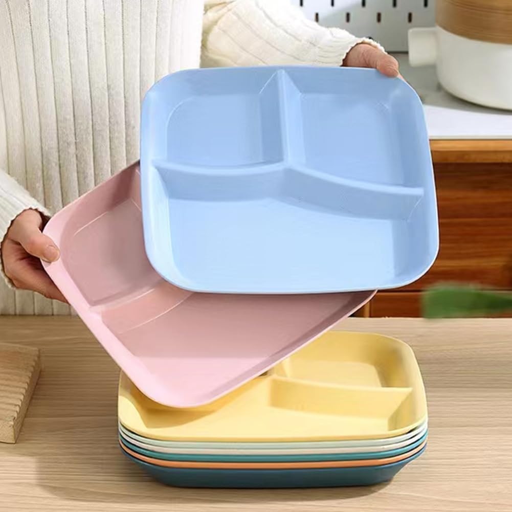 PUPOPIK dishwasher-safe 10in plate easy-clean design