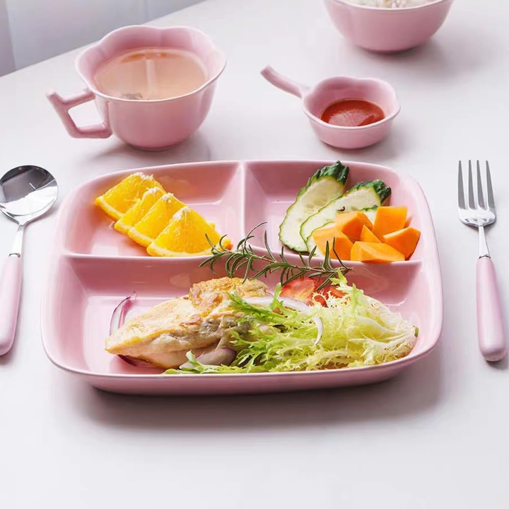 PUPOPIK unbreakable 10in plate blue top view for outdoor picnics