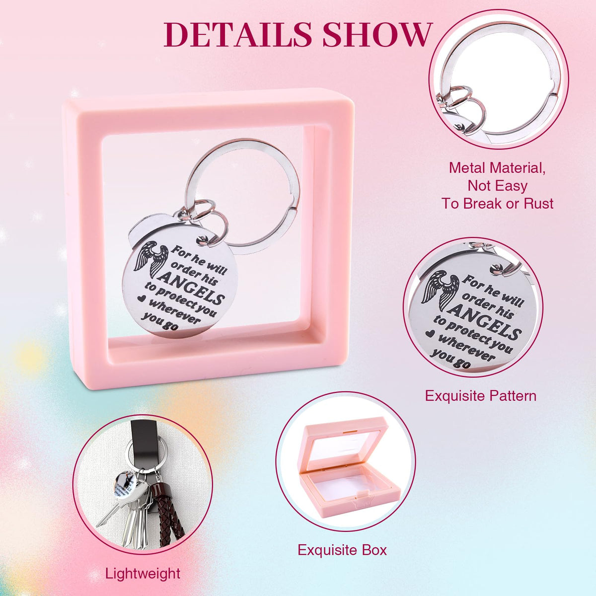 Puppy Go Christian bracelet and keychain with symbolic design.
