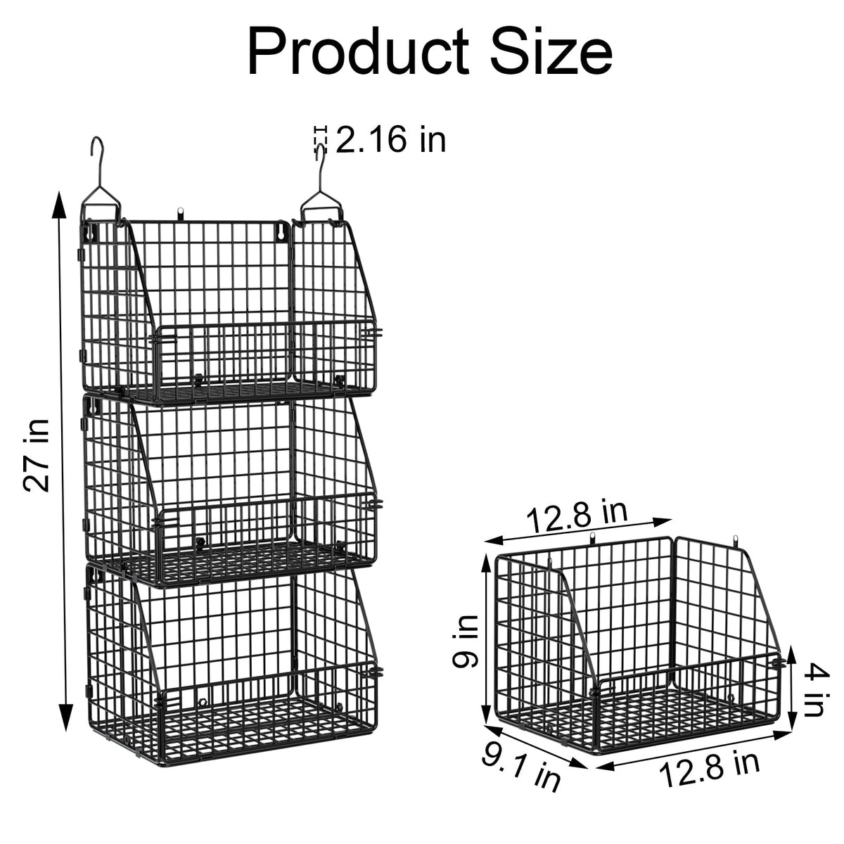 PUPPYCUTE desktop storage basket keeps countertops tidy and clutter-free.