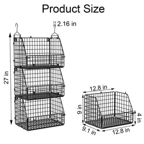 PUPPYCUTE desktop storage basket keeps countertops tidy and clutter-free.