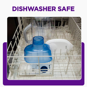 PUR 7-Cup pitcher 2in1 filtration badge highlights enhanced water quality.